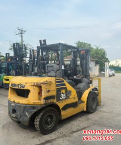 Xe nâng dầu 3.5 tấn Komatsu FH35-1 -2014 138895 số tự động |Diesel Truck Mặt sau xe nâng dầu 3.5 tấn Komatsu FH35-1 138895