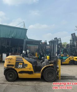 Xe nâng dầu 3.5 tấn Komatsu FH35-1 -2014 138895 số tự động |Diesel Truck Mặt bên xe nâng dầu 3.5 tấn Komatsu FH35-1 138895