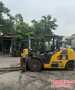 Xe nâng dầu 3.5 tấn Komatsu FH35-2 -2017 140498 số tự động |Diesel Truck Mặt bên xe nâng dầu 3.5 tấn Komatsu FH35-2 140498