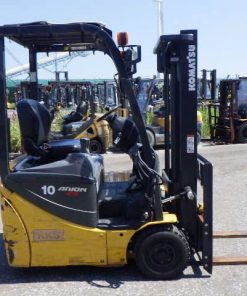 Xe nâng điện 1 tấn 3 bánh siêu gọn Komatsu FB10M-12 chất lượng cao 832285|Electric forklift Mặt bên xe nâng điện ngồi lái 1 tấn xe-nang-ngoi-lai-1-tan-Komatsu-FB10M-12