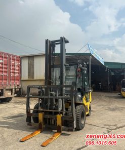 Xe nâng dầu 4 tấn Komatsu FH40-2 141245 số tự động cao 5m 2019 Gật gù Xe nâng dầu 4 tấn Komatsu FH40-2 -2019
