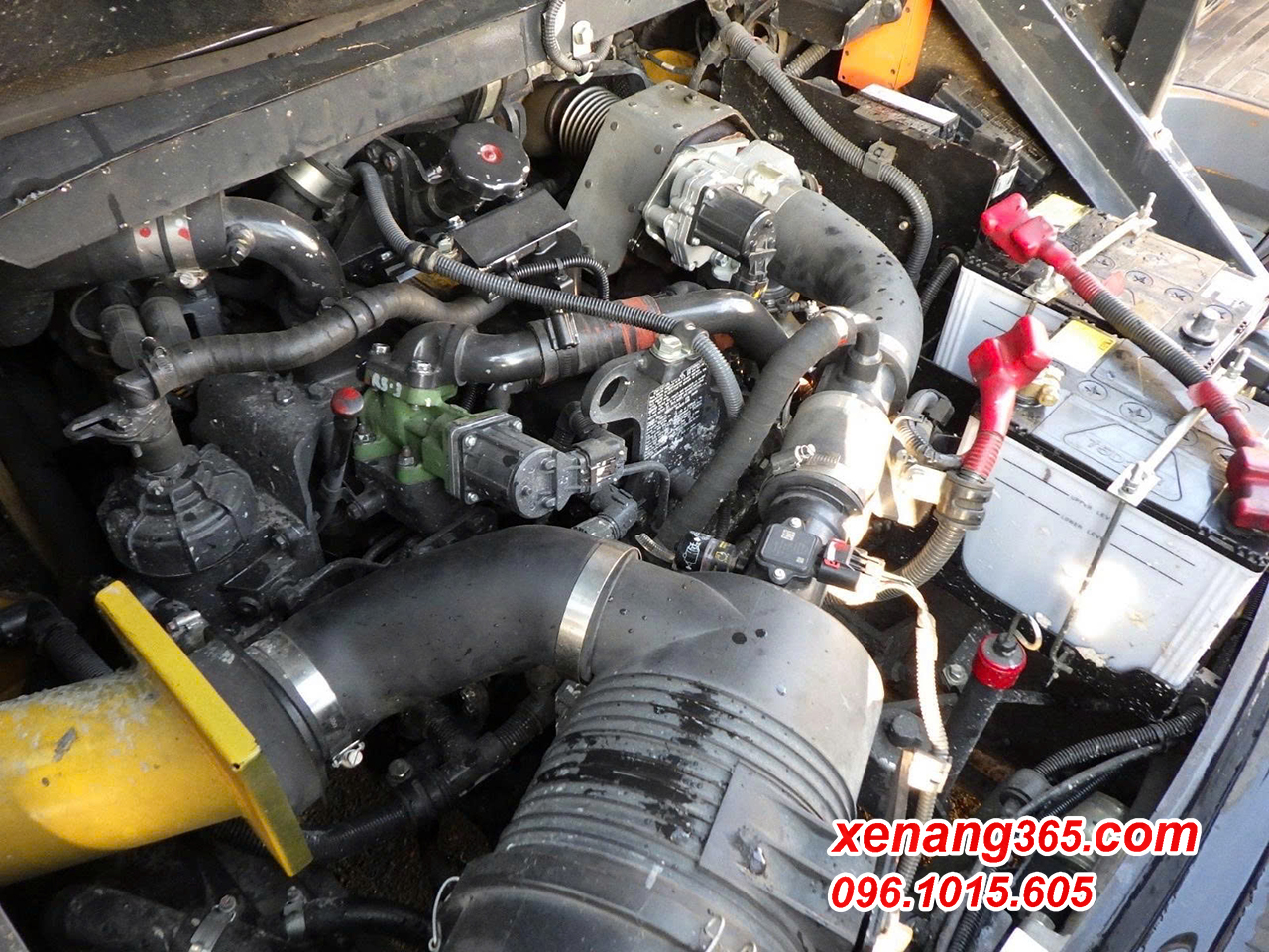 Xe nâng dầu 5 tấn Komatsu FH50-2 số tự động cao 4m 2019 Kẹp vuông Động cơ xe nâng dầu 5 tấn Komatsu FH50-2