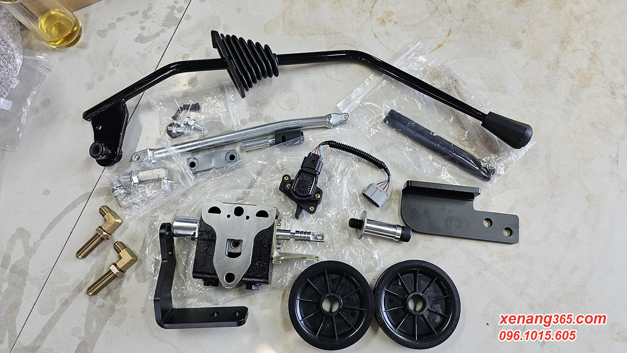 HÌnh ảnh tổng quát của bộ tép chia thủy lực xe nâng toyota 8FB15 8FBH15