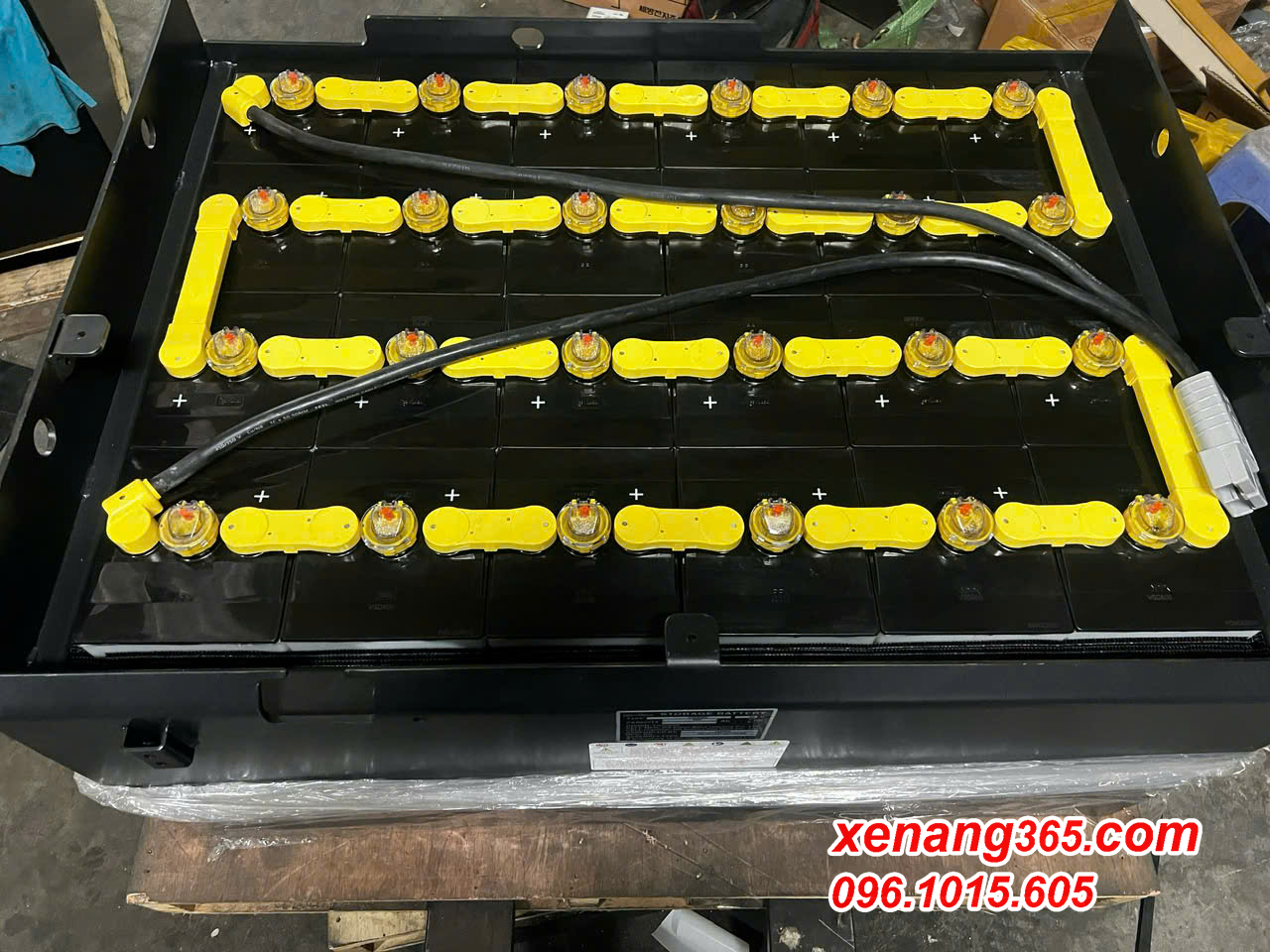 Bình ắc quy xe nâng điện 48V-565Ah Model VGD565-48V GSYUASA mới 100% nhập khẩu Bình ắc quy GS YUSASA 565Ah