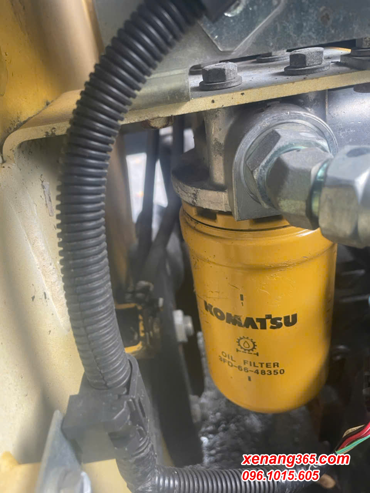 bộ lọc xe nâng dầu 5 tấn Komatsu FH50-2 - Lọc nhớt
