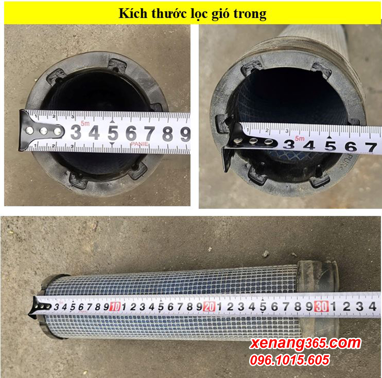 bộ lọc xe nâng dầu 5 tấn Komatsu FH50-2 - Lọc gió