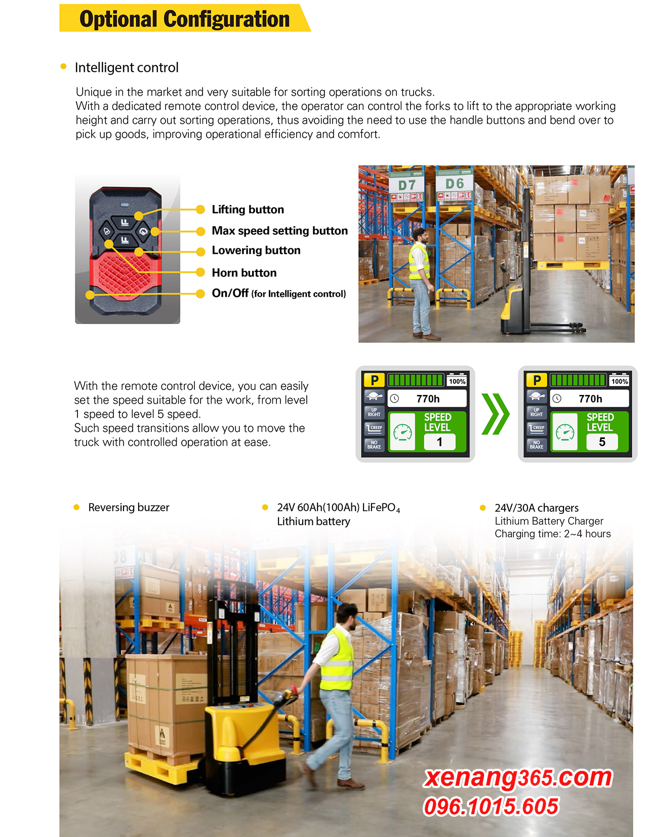 Catalogue xe nâng điện dắt tay staxx WS15H-3000, WS15-3500 Catalouge xe nang dien dat tay staxx ws15h 6