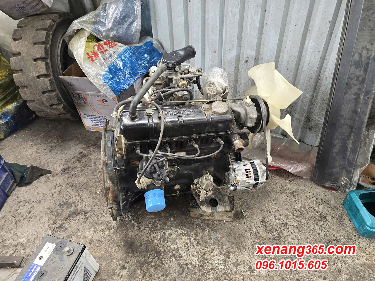 Động cơ xăng xe nâng 2.5 tấn Nhật Bãi chất lượng cao Động cơ xăng xe nâng 2.5 tấn Nhật Bãi