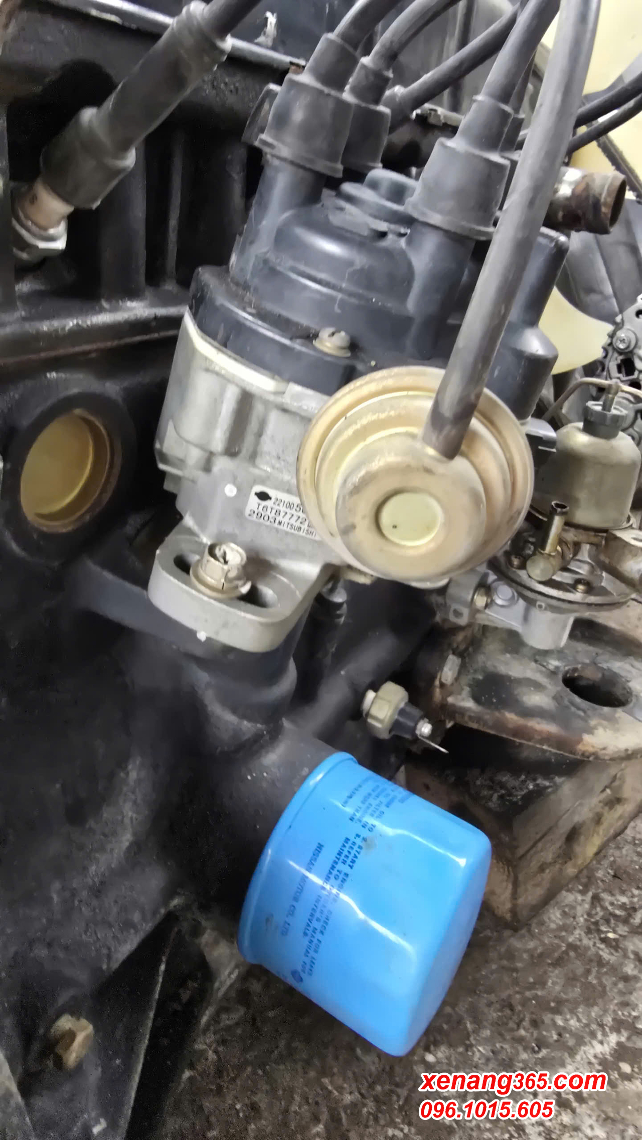 Động cơ xăng xe nâng 2.5 tấn Nhật Bãi chất lượng cao Chia điện Động cơ xăng 2.5 tấn Nhật Bãi