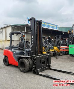 Xe nâng dầu 4 tấn Toyota 8FD40 12949 số tự động cao 4m kẹp xoay 2019 Xe nâng dầu 4 tấn Toyota 8FD40 12949