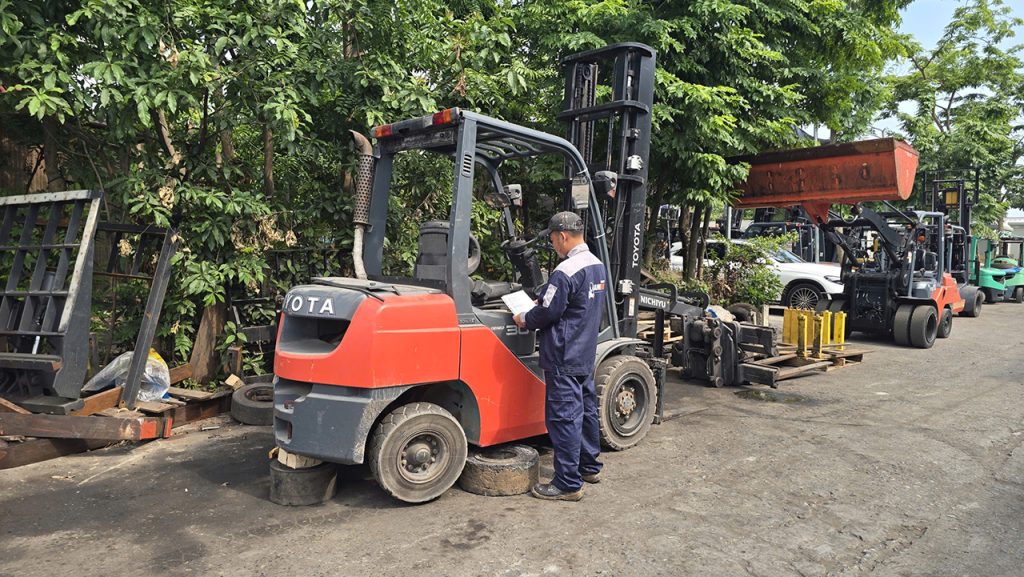 Daily checklist kiểm tra xe nâng dầu – Danh sách công việc hàng ngày của xe nâng dầu Check list xe nâng hàng ngày