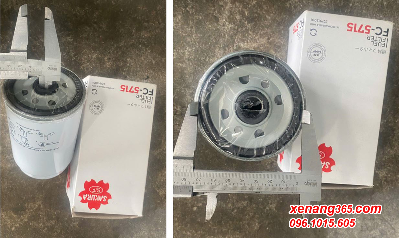 Cấu tạo khoang máy và thay bộ lọc xe nâng dầu 2.5 tấn Sumitomo 11FD25PAXIII24D để bảo dưỡng gồm những gì? bộ lọc xe nâng dầu 2.5 tấn Sumitomo-lọc dầu diesel
