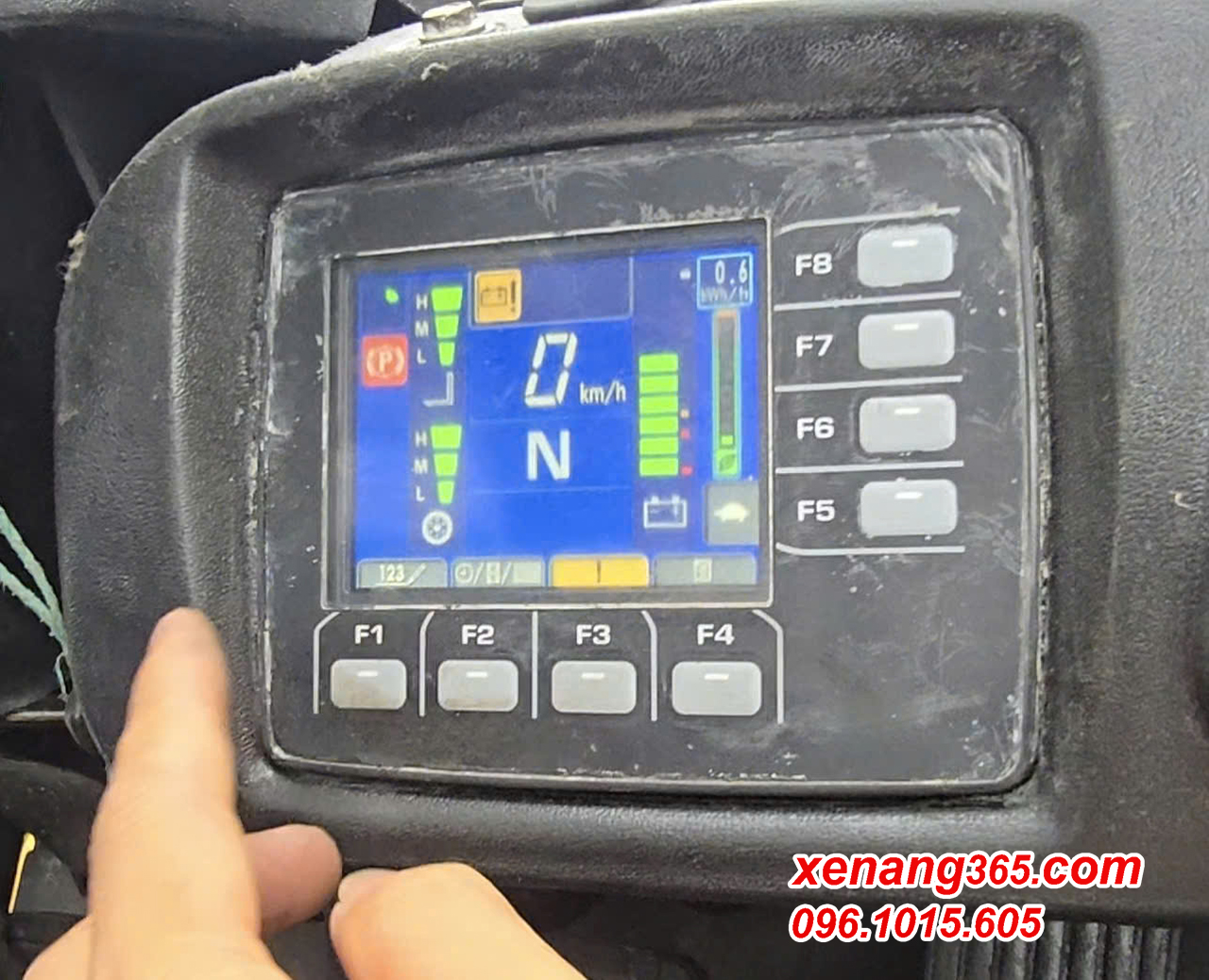 Hướng dẫn xử lý lỗi L01 D610ZU mất cân bằng nhiệt độ cho xe nâng điện Komatsu FE25-1 FE30-1 Hướng dẫn xử lý lỗi L01 D610ZU