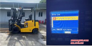 Hướng dẫn xử lý lỗi GFA2KB xe nâng điện Komatsu FE25-1