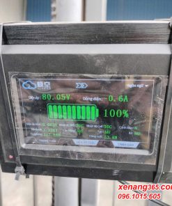 Bình điện lithium xe nâng điện 2.5 tấn Komatsu FE25-1 đã bao gồm sạc Màn hình báo điện