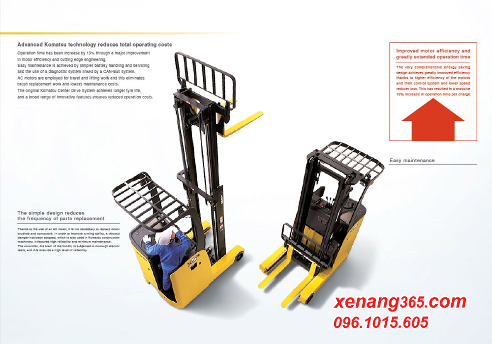 Catalogue xe nâng điện đứng lái 1.5 tấn Komatsu FB15RL-14 (AR50 SERIES) Catalogue xe nâng điện đứng lái 1.5 tấn Komatsu FB15RL-14 (AR50 SERIES)