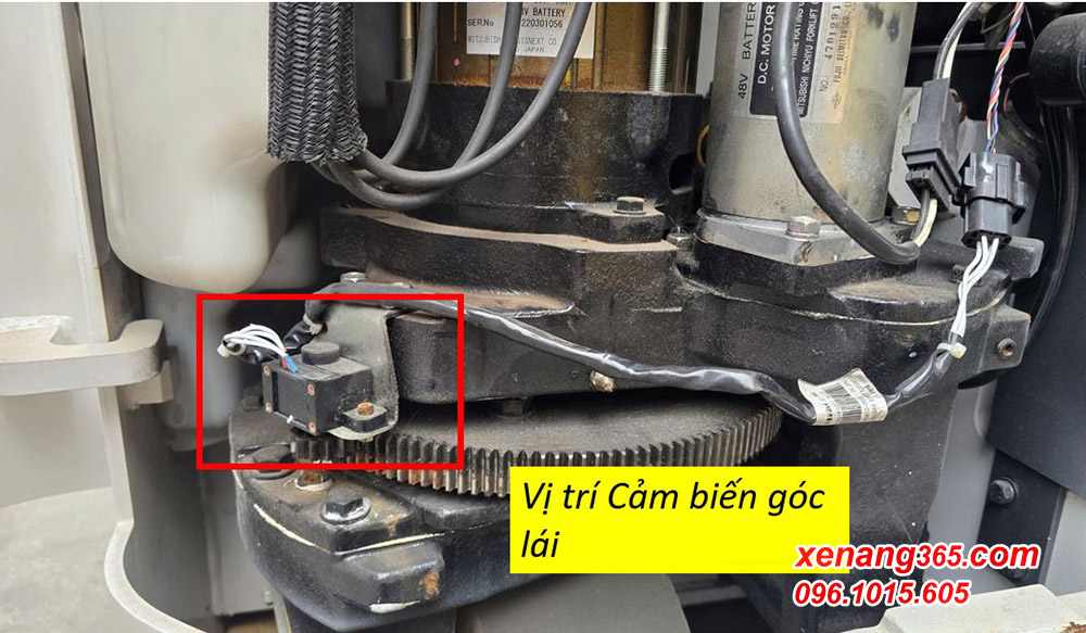 Cảm biến góc lái Complete angle sensor xe nâng điện đứng lái Nichiyu 1.5 tấn Cảm biến góc lái Complete angle sensor xe nâng điện đứng lái Nichiyu 1.5 tấn